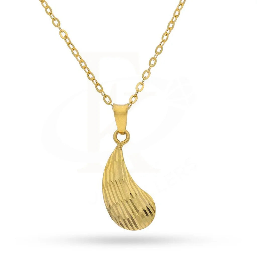 Ladies necklaces roam charm -Gold Necklace (Chain with Pendant) 18KT - FKJNKL1209