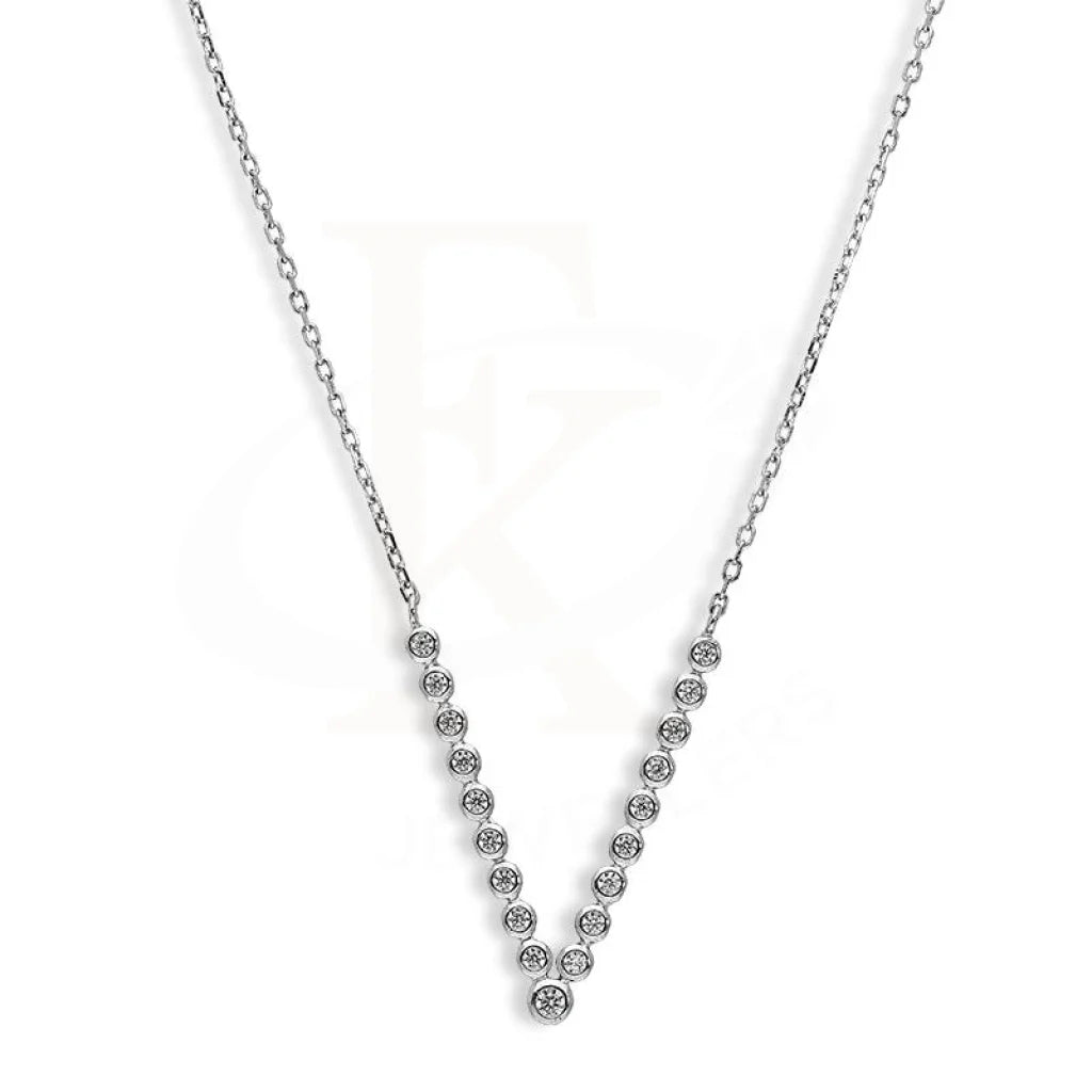 Ladies necklaces fast radiance -Sterling Silver 925 Beads Necklace - FKJNKLSL2681