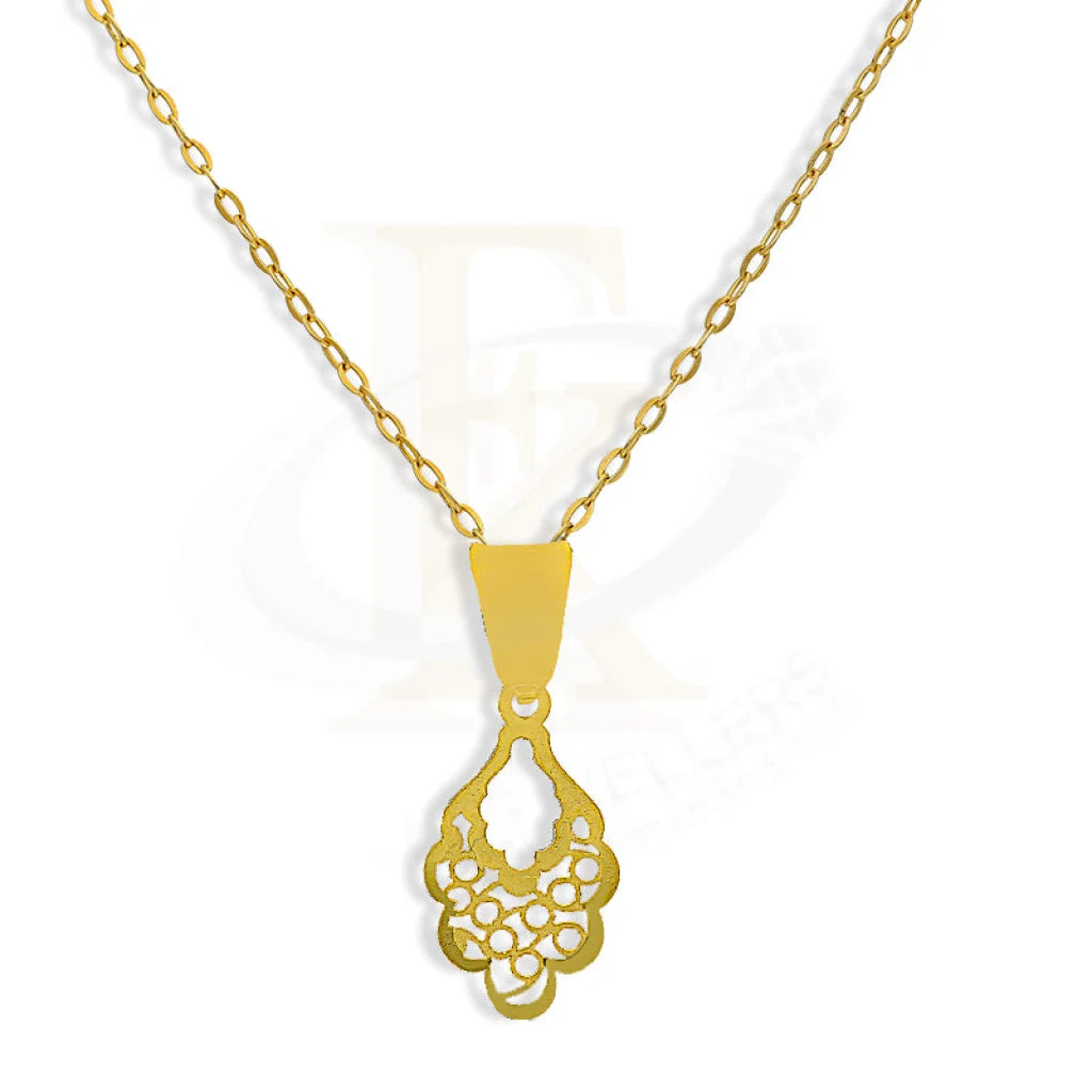 Ladies necklaces fierce radiance -Gold Necklace (Chain with Pendant) 18KT - FKJNKL18K2047