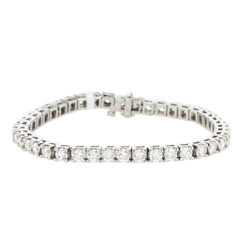 Ladies bracelets stay shine -7.13 ctw Diamond Tennis Bracelet