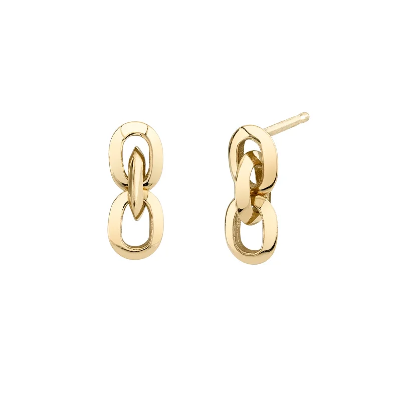 ladies earrings square-3 XS Link Drop Earring