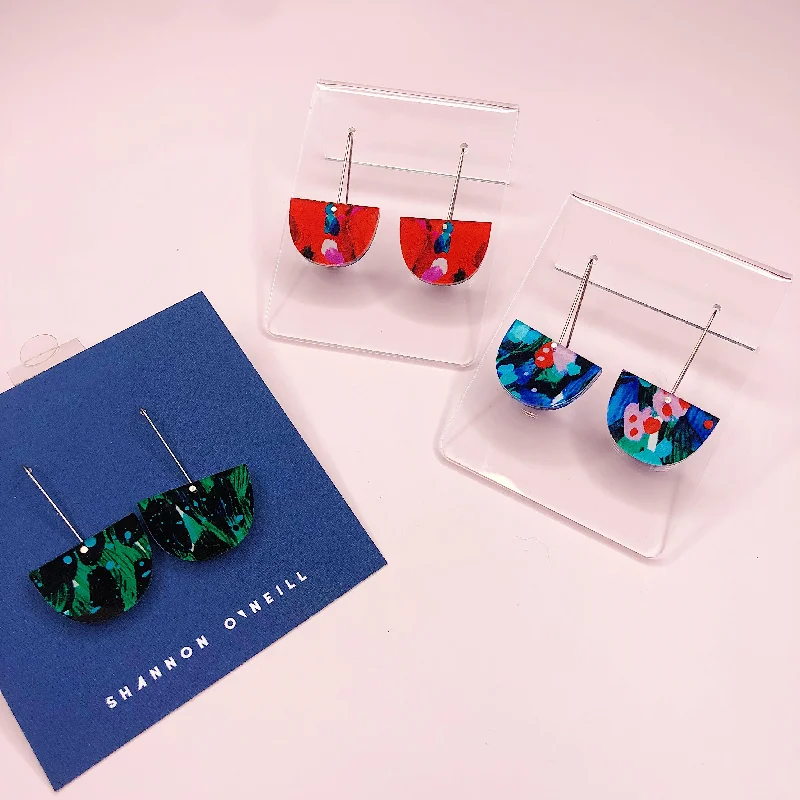 ladies earrings birthday-Shannon O'Neill - Boat Earring Drop