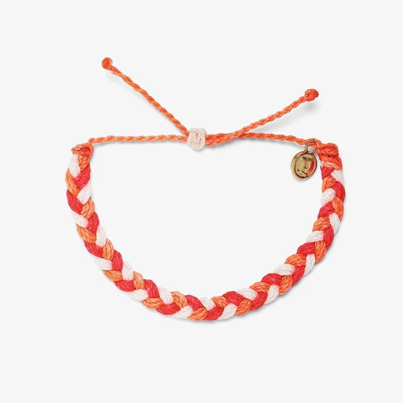 Ladies bracelets soar charm -PuraVida,  Multi Braided Bracelet, Fruit Punch