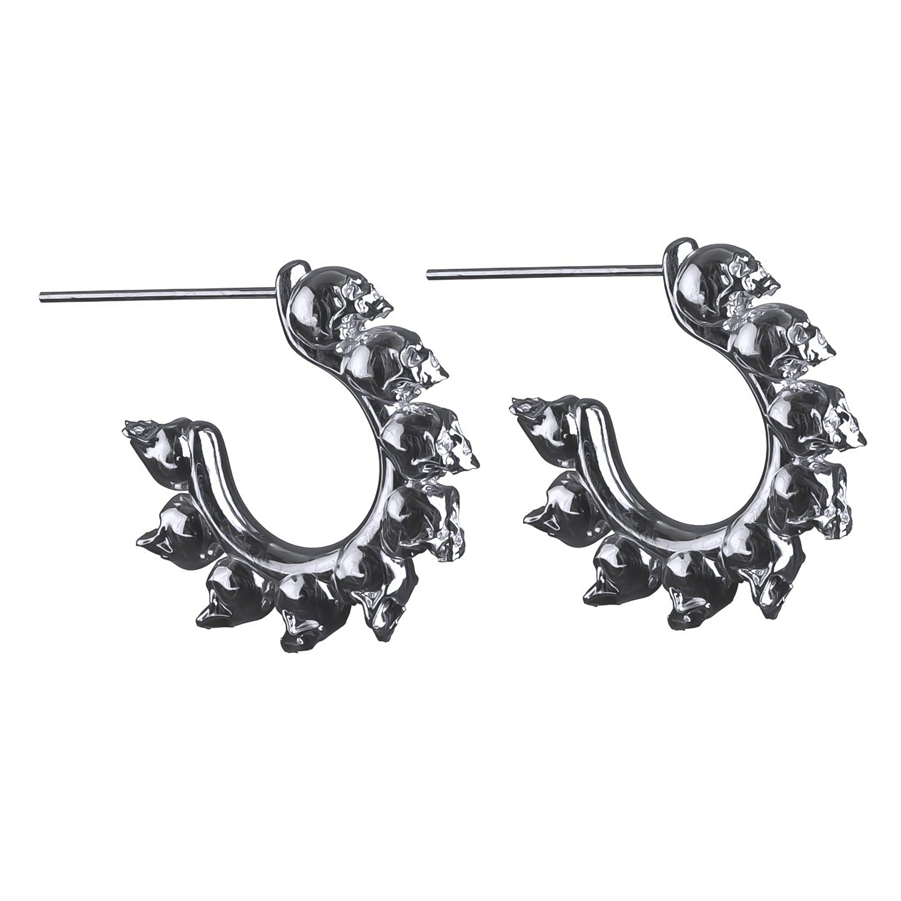 ladies earrings gothic-10 STAGES OF ADDICTION EARRING