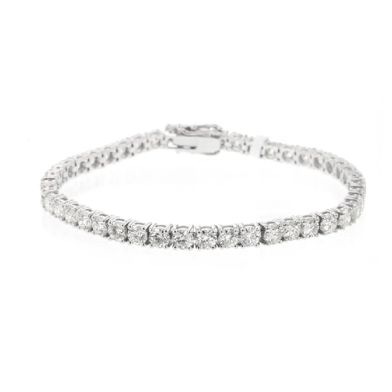 Ladies bracelets root radiance -9.82 ctw Diamond Tennis Bracelet