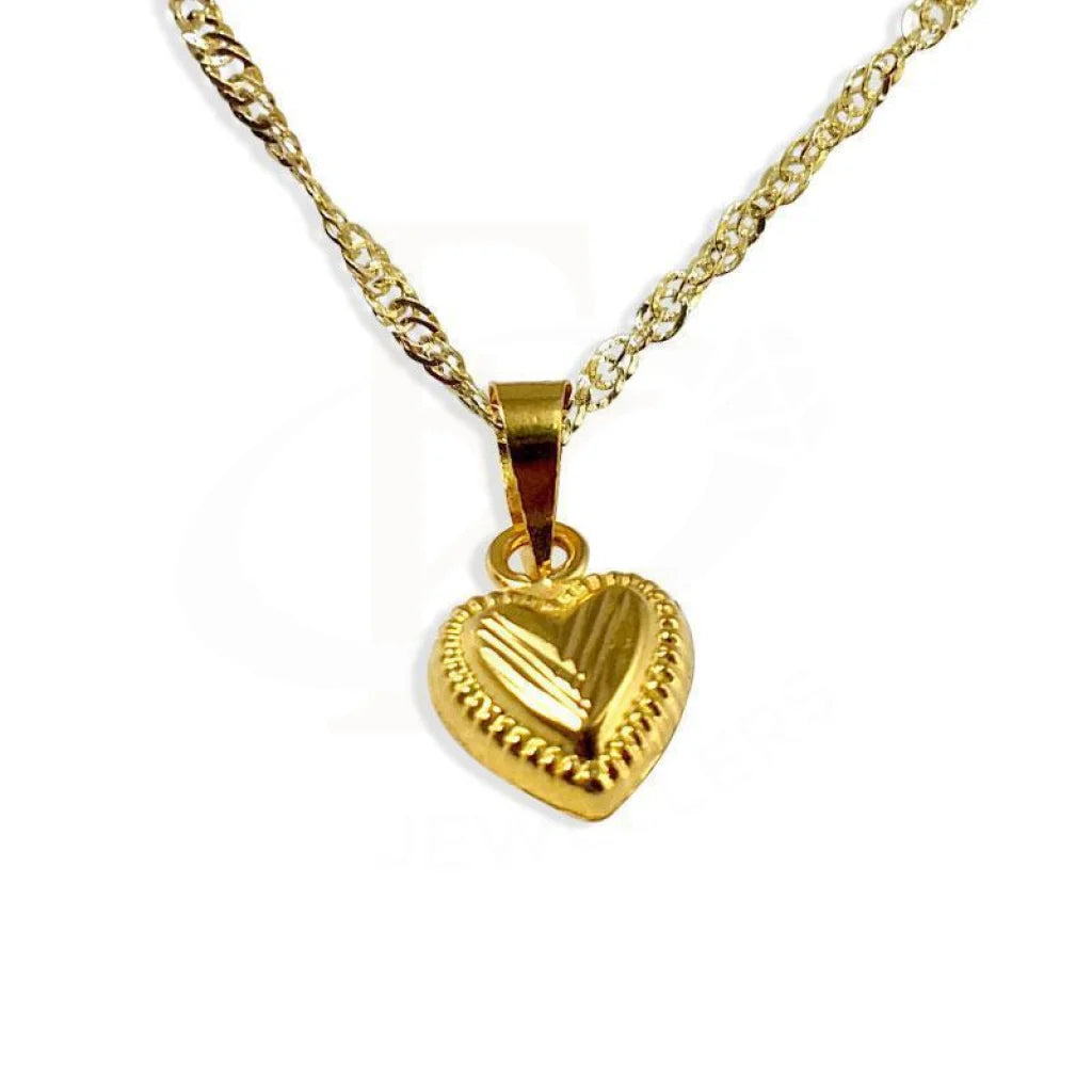 Ladies necklaces rose quartz shine -Gold Necklace (Chain with Pendant) 18KT - FKJNKL1150