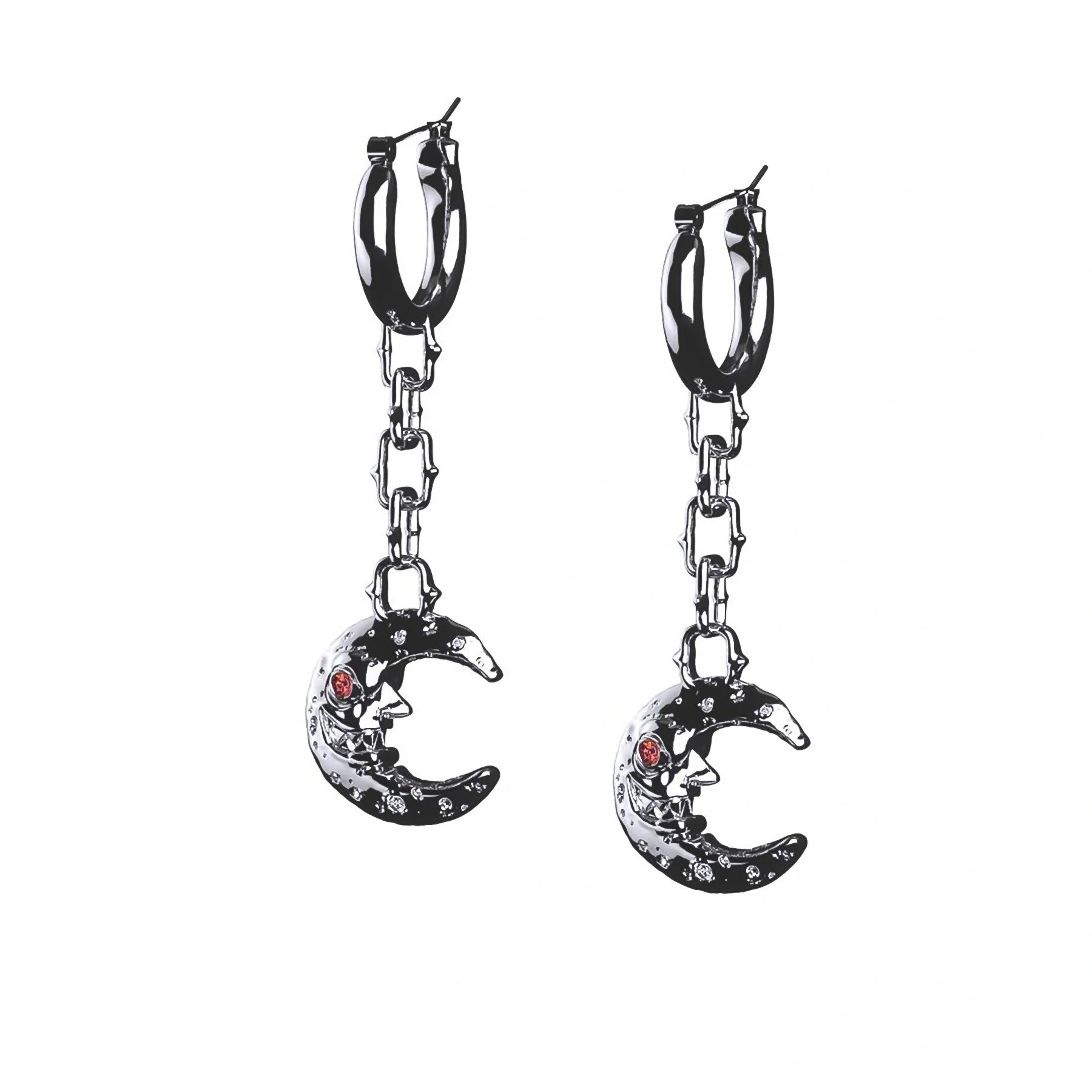 ladies earrings travel friendly-LUNA DANGLE EARRING