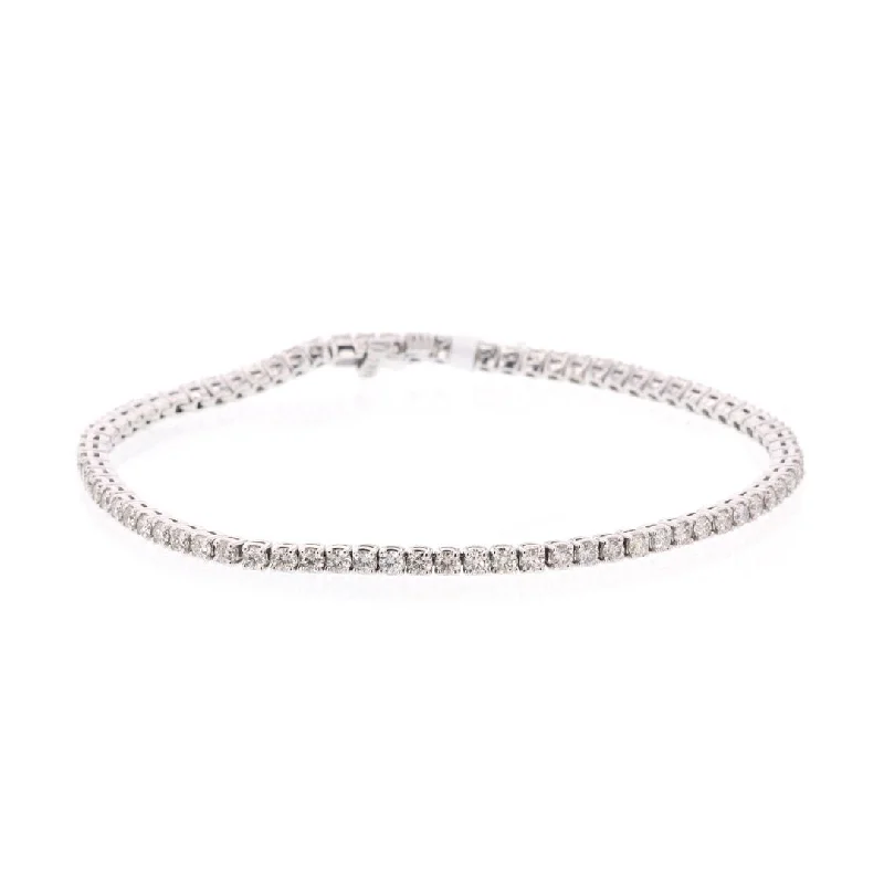 Ladies bracelets stage shine -2.16 ctw Diamond Tennis Bracelet