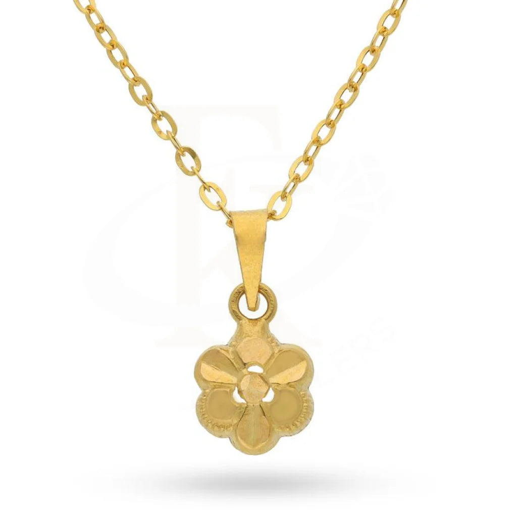 Ladies necklaces life shine -Gold Necklace (Chain with Pendant) 18KT - FKJNKL1216