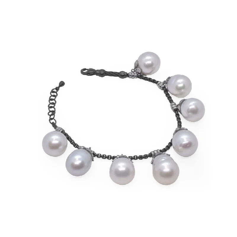 Ladies bracelets yes charm -Pearl Bracelet