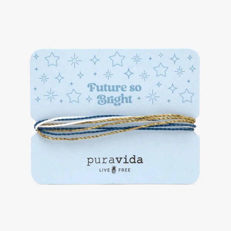 Ladies bracelets grit shine -Future So Bright Bracelet Card