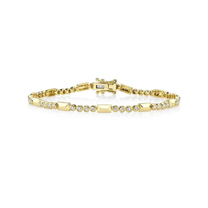 Ladies bracelets sand glow -0.54 ctw Diamond Bracelet