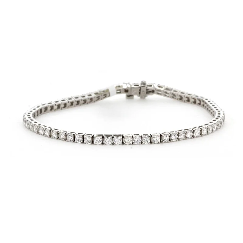 Ladies bracelets lore radiance -4.05 ctw Diamond Tennis Bracelet