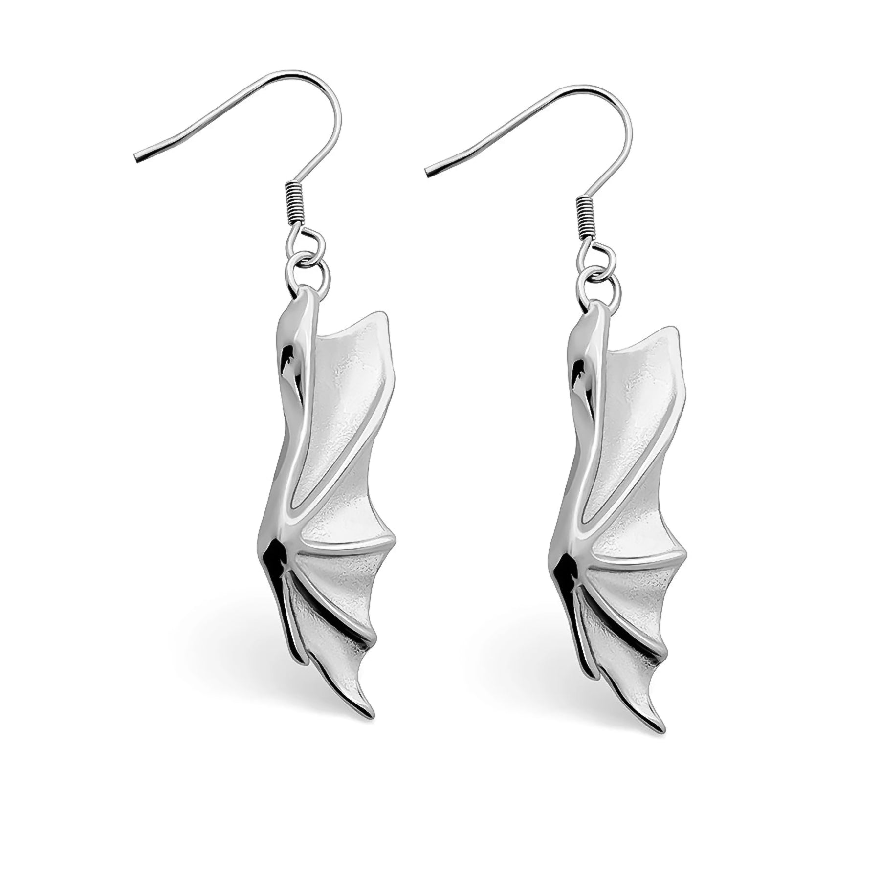 ladies earrings offers-DEATHWING EARRING