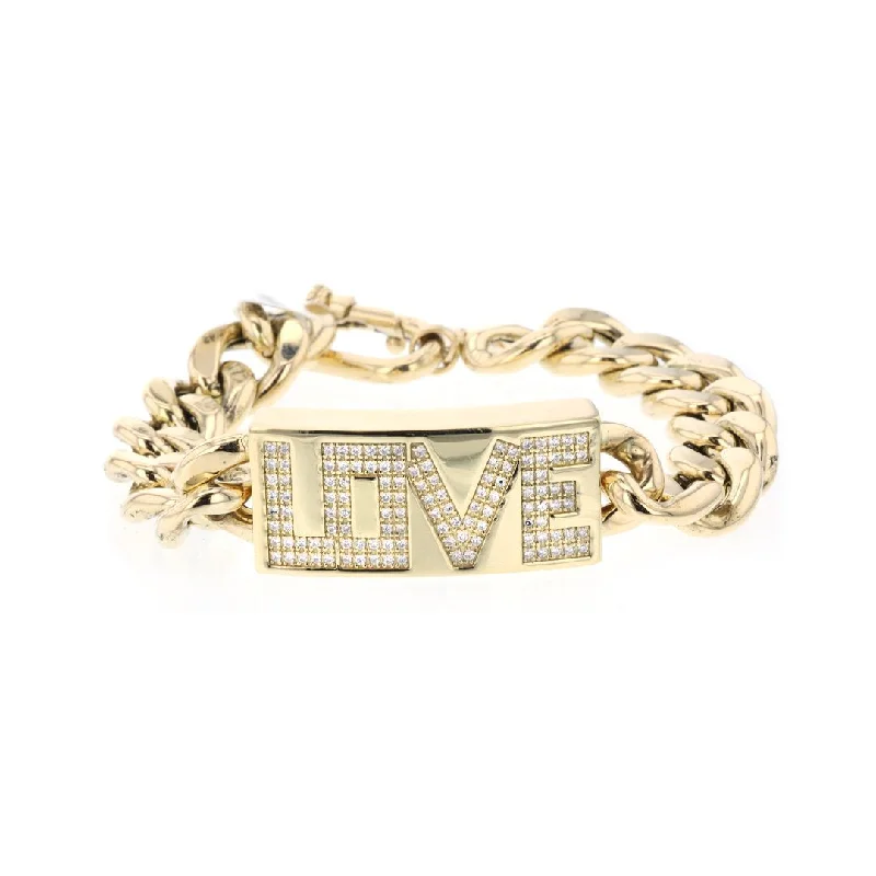 Ladies bracelets chill charm -0.60 ctw Diamond Love Bracelet