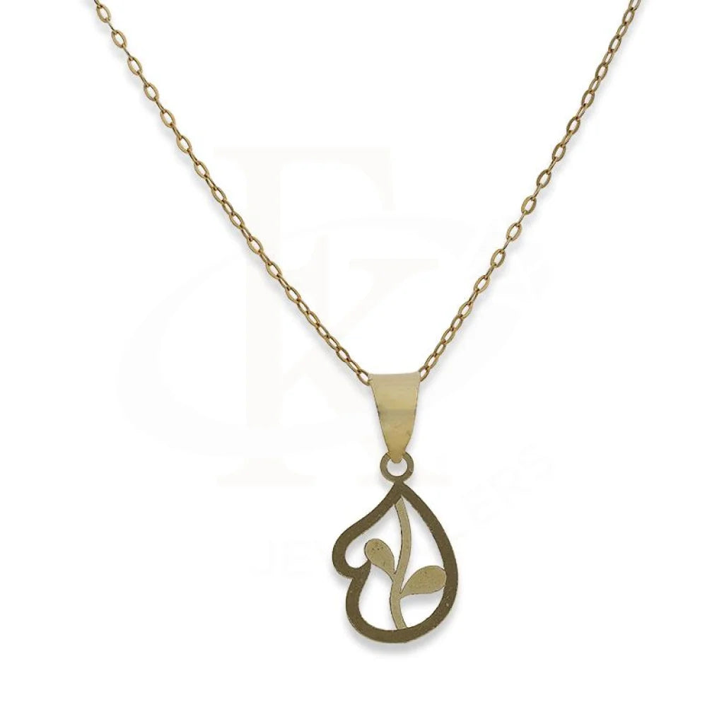 Ladies necklaces cord radiance -Gold Necklace (Chain with Pendant) 18KT - FKJNKL18K2334