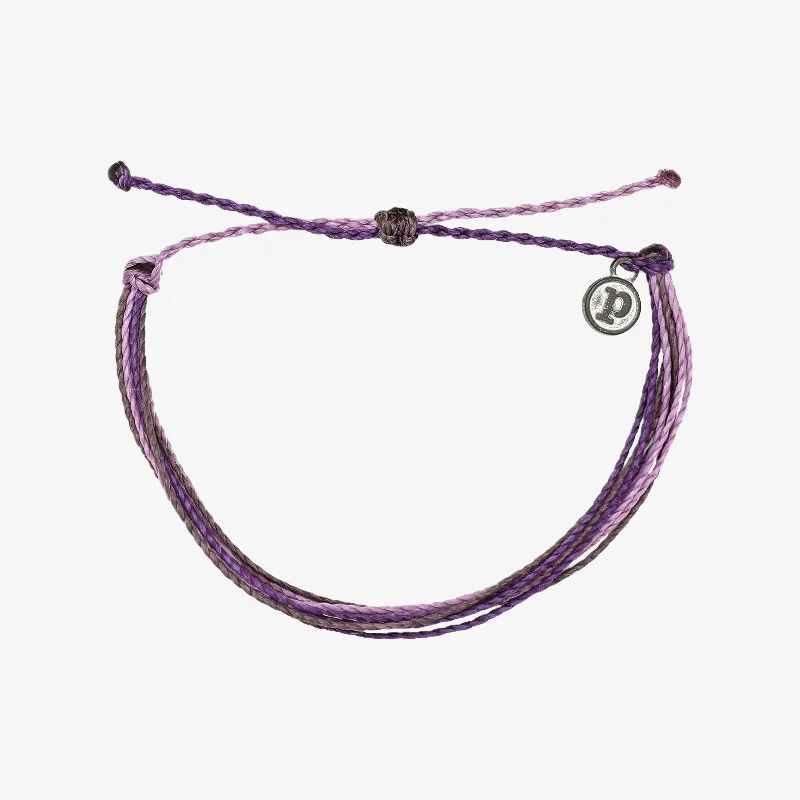 Ladies bracelets mate charm -Grapevine Purple Bracelet