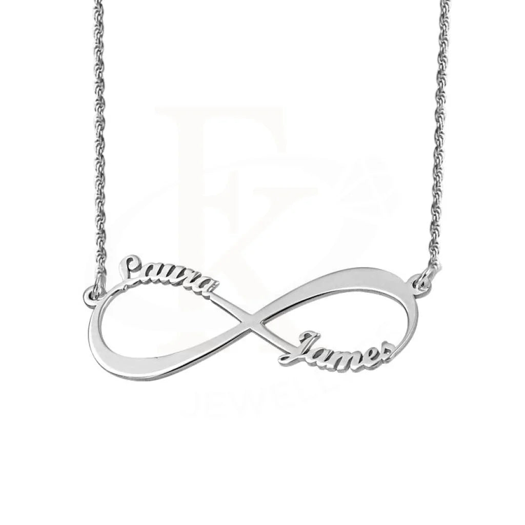 Ladies necklaces star glow -Silver 925 Infinity Name Necklace - FKJNKL1916