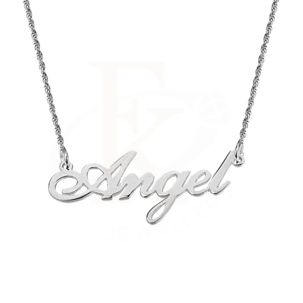 Ladies necklaces free ship glow -Silver 925 Name Necklace - FKJNKL1915