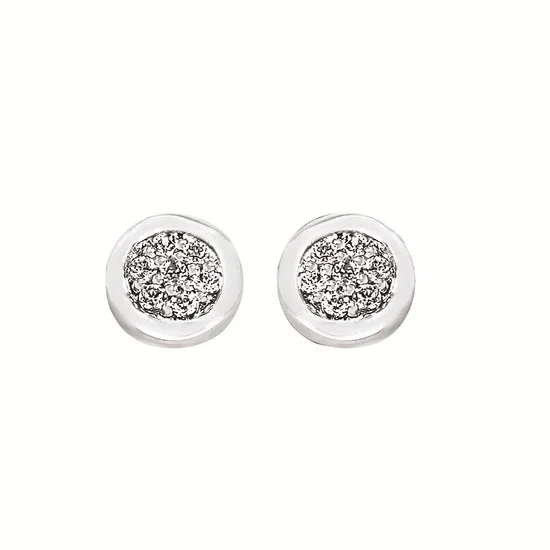 ladies earrings recommendations-S-C SS EARRING CTW 0.08