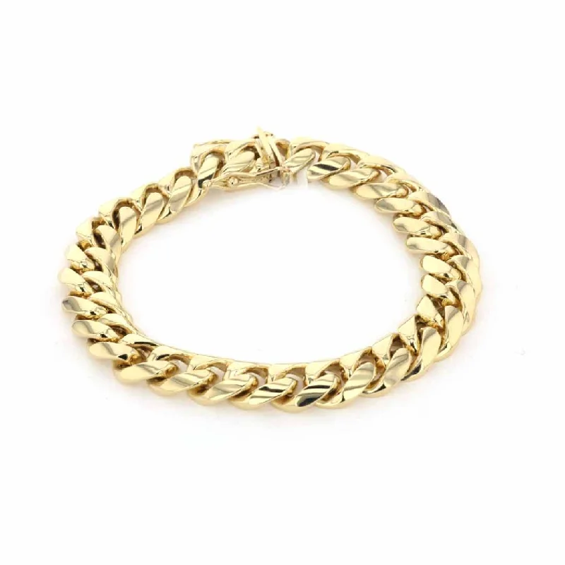 Ladies bracelets euro radiance -8" 10.8MM Curb Link Bracelet