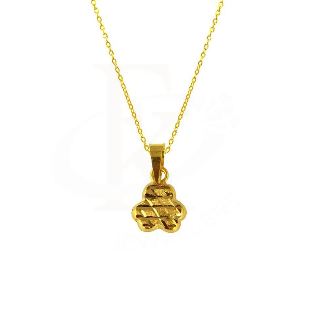 Ladies necklaces roam charm -Gold Necklace (Chain with Pendant) 18KT - FKJNKL1628