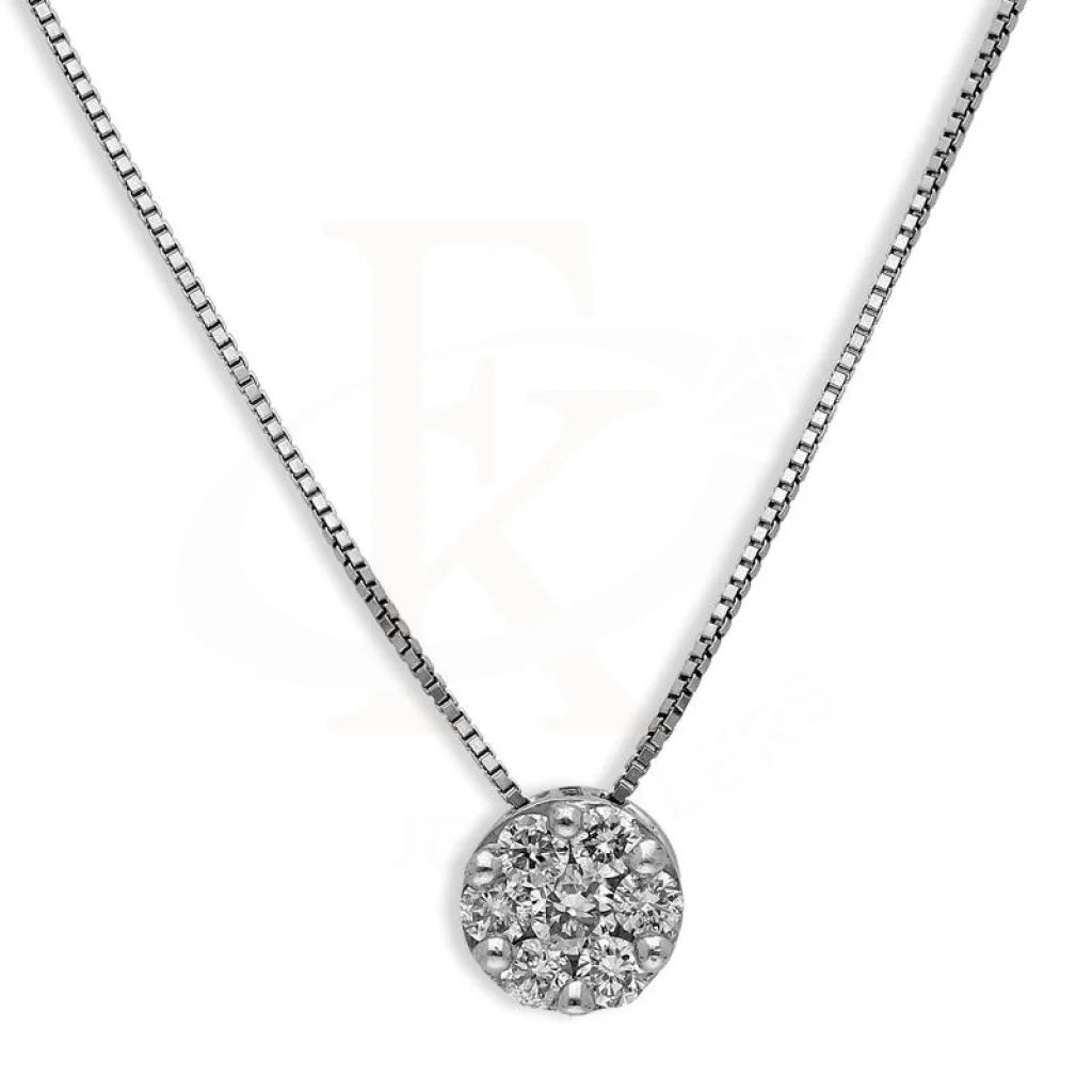 Ladies necklaces buy radiance -Diamond Necklace 18KT White Gold - FKJNKL18K2717