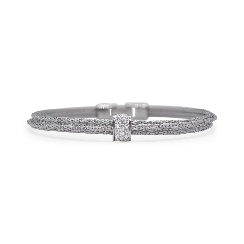 Ladies bracelets lore radiance -0.15 ctw Diamond Bangle Bracelet